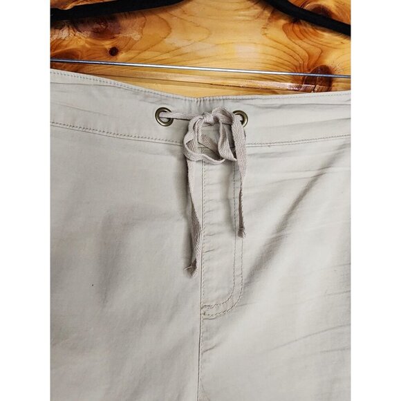 Lane Bryant Pull On Plus Size Short Plus Size 22 Tan Lightweight Pockets - Picture 12 of 13